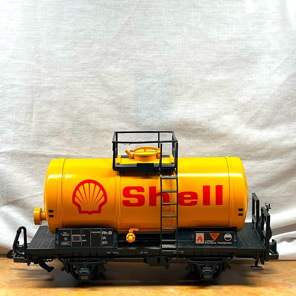 LGB 4040 S Shell Gas Tank Car G Scale Lehmann Gross Bahn The Big Train Germany